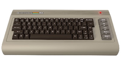 A Commodore 64 computer