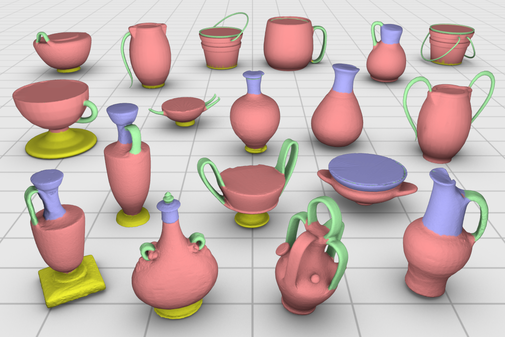 Co-segmentation of a shape family