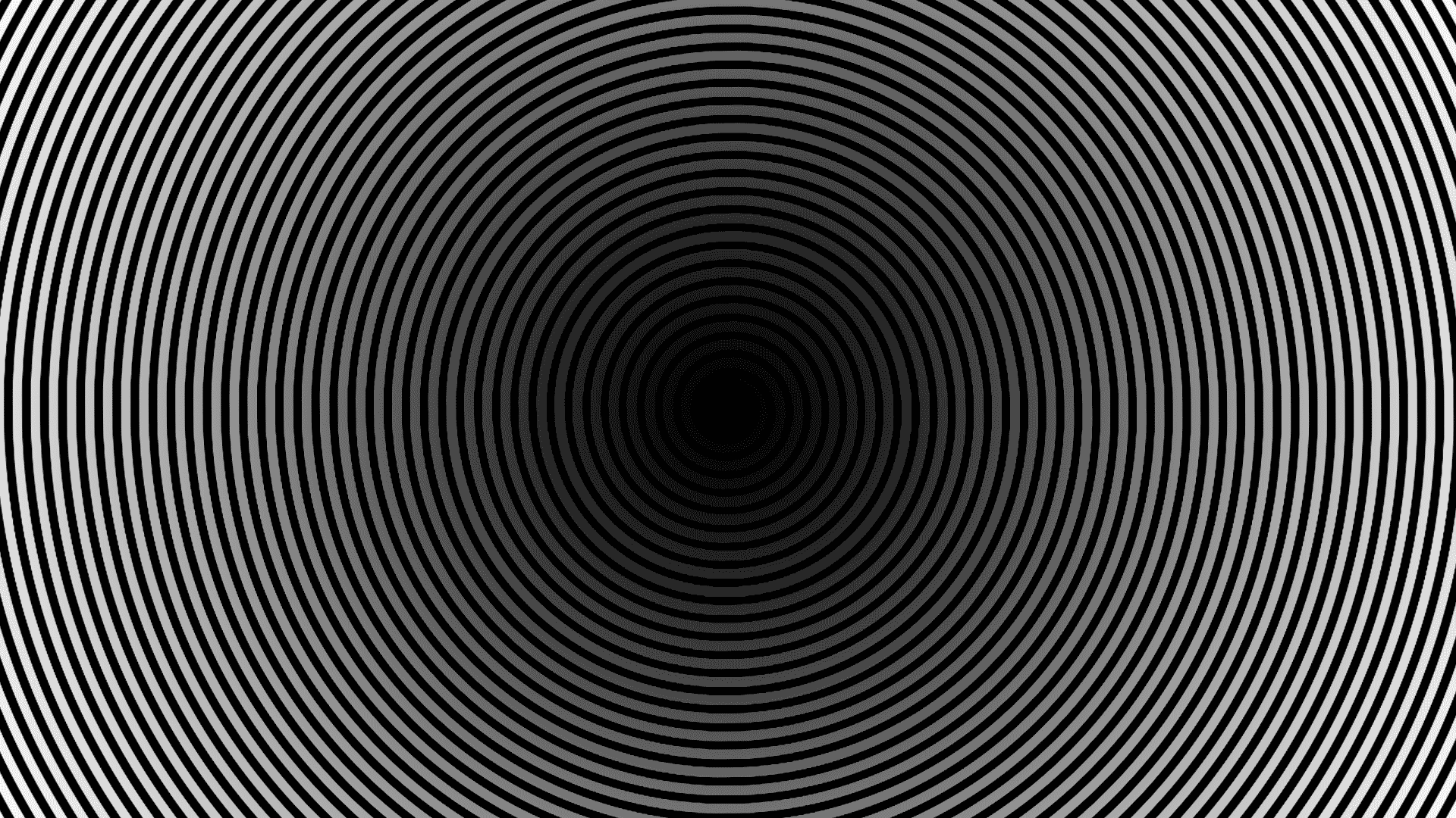 Black and while spiral